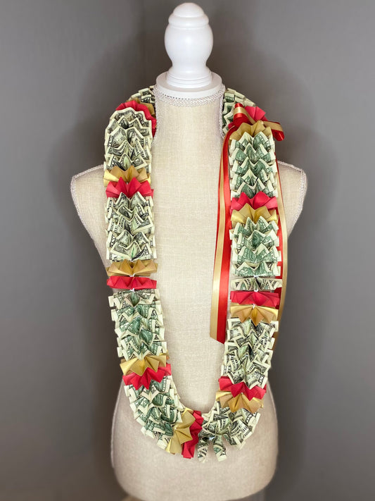 Graduation Lei (Extended Length - $50 Dollars Total)